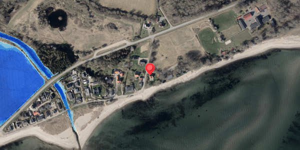 Oversvømmelsesrisiko fra vandløb på Vilstrup Strand 1, 6100 Haderslev
