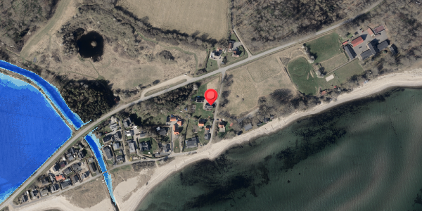 Oversvømmelsesrisiko fra vandløb på Vilstrup Strand 2B, 6100 Haderslev