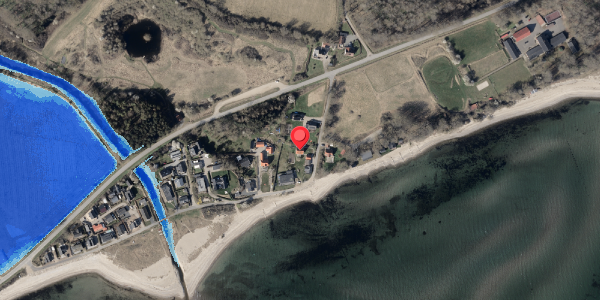 Oversvømmelsesrisiko fra vandløb på Vilstrup Strand 4, 6100 Haderslev