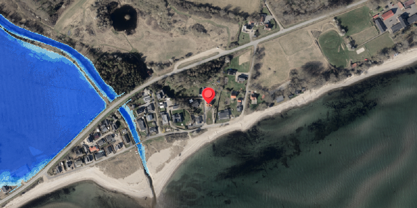 Oversvømmelsesrisiko fra vandløb på Vilstrup Strand 12, 6100 Haderslev