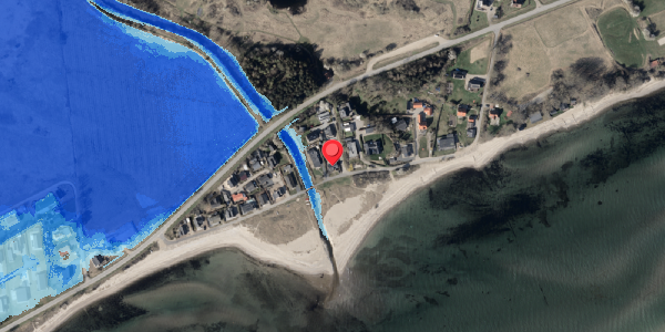 Oversvømmelsesrisiko fra vandløb på Vilstrup Strand 28, 6100 Haderslev