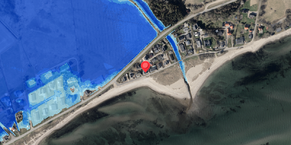 Oversvømmelsesrisiko fra vandløb på Vilstrup Strand 64, 6100 Haderslev