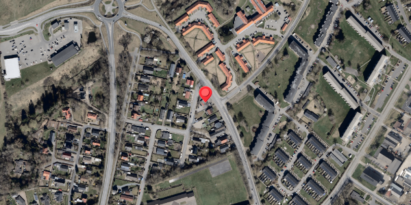 Oversvømmelsesrisiko fra vandløb på Vilstrupvej 8, 6100 Haderslev
