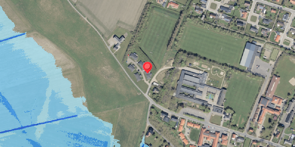 Oversvømmelsesrisiko fra vandløb på Digevang 2, . , 6280 Højer