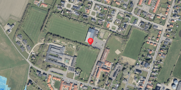 Oversvømmelsesrisiko fra vandløb på Halvej 1, . , 6280 Højer