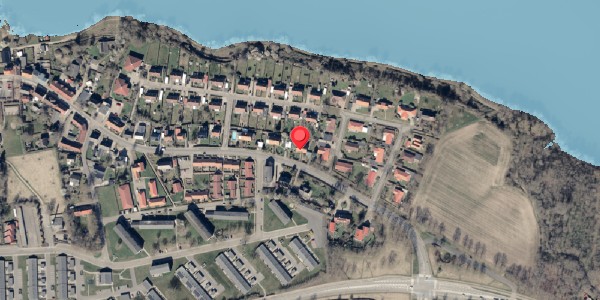 Oversvømmelsesrisiko fra vandløb på Storegade 101, . , 6430 Nordborg