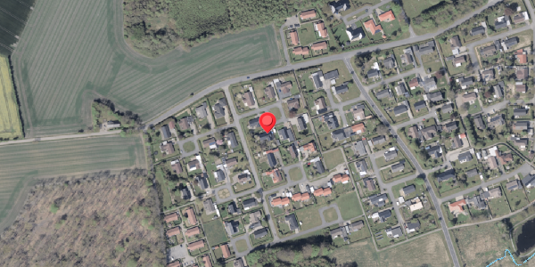 Oversvømmelsesrisiko fra vandløb på Bispelunden 13, . , 6534 Agerskov