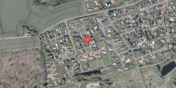 Oversvømmelsesrisiko fra vandløb på Bispelunden 21, 6534 Agerskov
