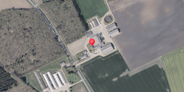 Oversvømmelsesrisiko fra vandløb på Bovvej 13, 6534 Agerskov