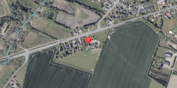 Oversvømmelsesrisiko fra vandløb på Branderupvej 21, 6534 Agerskov