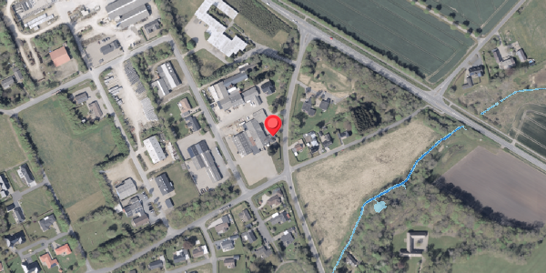 Oversvømmelsesrisiko fra vandløb på Elvej 5, 6534 Agerskov