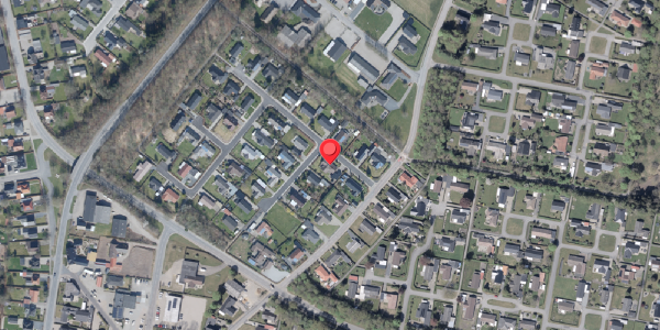 Oversvømmelsesrisiko fra vandløb på Irisvej 3, 6520 Toftlund