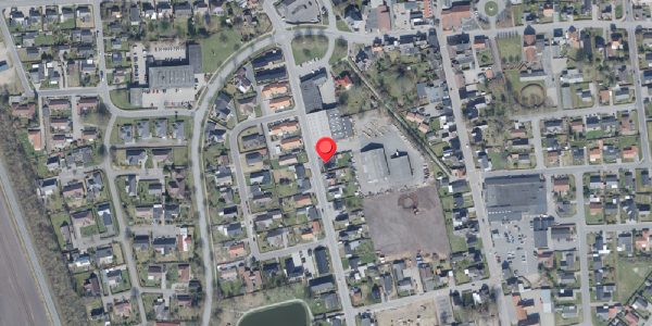 Oversvømmelsesrisiko fra vandløb på Nyboder 5, 6520 Toftlund