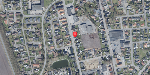 Oversvømmelsesrisiko fra vandløb på Nyboder 11, 6520 Toftlund