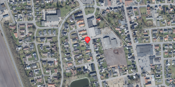 Oversvømmelsesrisiko fra vandløb på Nyboder 12, 6520 Toftlund