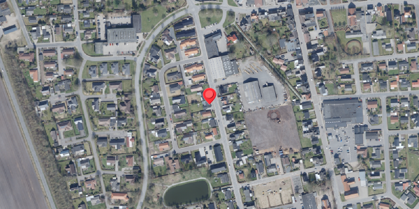 Oversvømmelsesrisiko fra vandløb på Nyboder 14, 6520 Toftlund
