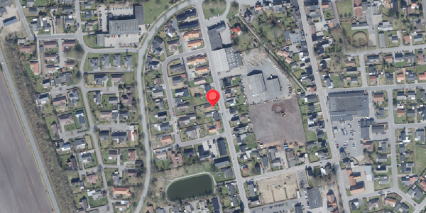 Oversvømmelsesrisiko fra vandløb på Nyboder 16, 6520 Toftlund