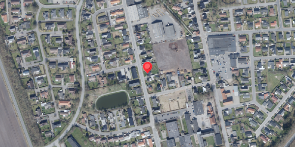 Oversvømmelsesrisiko fra vandløb på Nyboder 19, 6520 Toftlund