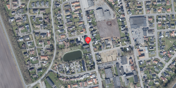 Oversvømmelsesrisiko fra vandløb på Nyboder 28, 6520 Toftlund