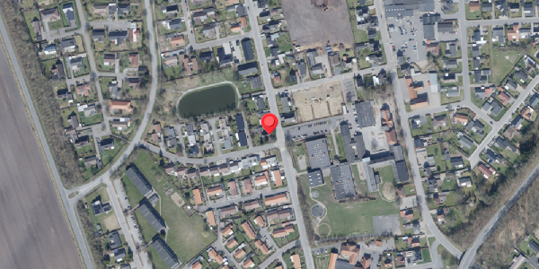 Oversvømmelsesrisiko fra vandløb på Nyboder 38, 6520 Toftlund
