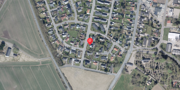 Oversvømmelsesrisiko fra vandløb på Nyboder 39, 6520 Toftlund