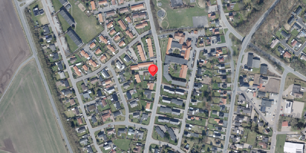 Oversvømmelsesrisiko fra vandløb på Nyboder 68, 6520 Toftlund