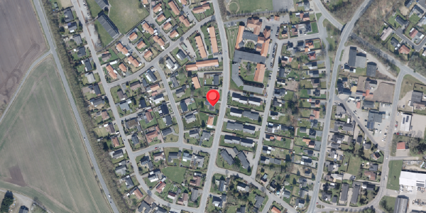 Oversvømmelsesrisiko fra vandløb på Nyboder 72, 6520 Toftlund