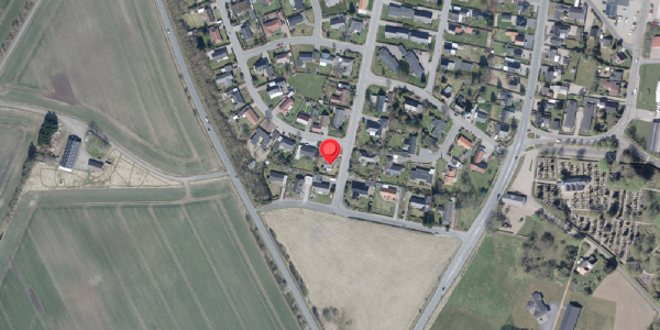 Oversvømmelsesrisiko fra vandløb på Nyboder 84, 6520 Toftlund