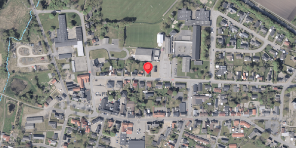 Oversvømmelsesrisiko fra vandløb på Nørregade 13, 6534 Agerskov
