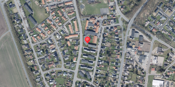 Oversvømmelsesrisiko fra vandløb på Solvej 14, 6520 Toftlund