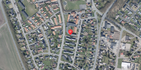 Oversvømmelsesrisiko fra vandløb på Solvej 32, 6520 Toftlund