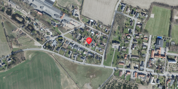 Oversvømmelsesrisiko fra vandløb på Mads Jensensvej 4, 6660 Lintrup