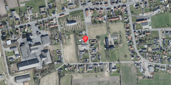 Oversvømmelsesrisiko fra vandløb på Østre Kirkevej 4, . , 6630 Rødding