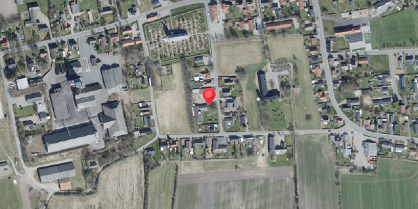 Oversvømmelsesrisiko fra vandløb på Østre Kirkevej 6, . , 6630 Rødding