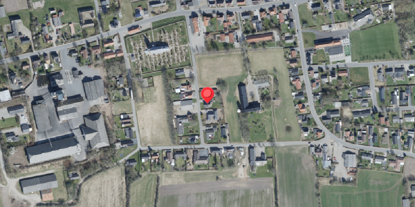 Oversvømmelsesrisiko fra vandløb på Østre Kirkevej 9, . , 6630 Rødding