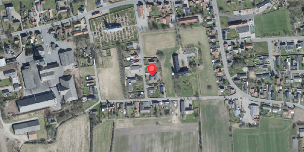 Oversvømmelsesrisiko fra vandløb på Østre Kirkevej 11, . , 6630 Rødding