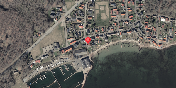 Oversvømmelsesrisiko fra vandløb på Havbo 21, 6470 Sydals