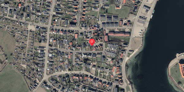 Oversvømmelsesrisiko fra vandløb på Lundbyesgade 21, 6400 Sønderborg