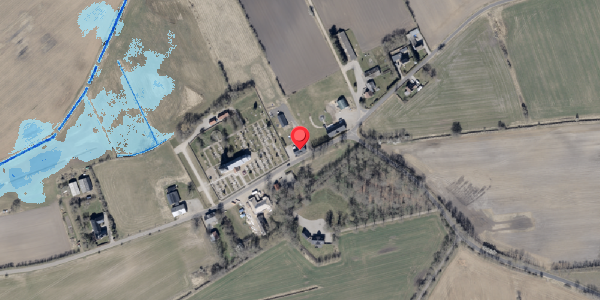 Oversvømmelsesrisiko fra vandløb på Bjolderupvej 66, 6392 Bolderslev