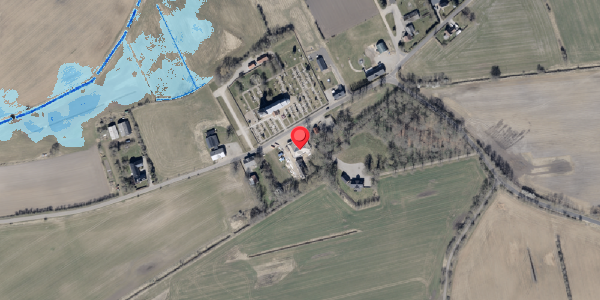 Oversvømmelsesrisiko fra vandløb på Bjolderupvej 69, 6392 Bolderslev