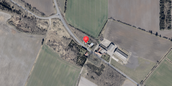 Oversvømmelsesrisiko fra vandløb på Flensborgvej 131, 6360 Tinglev