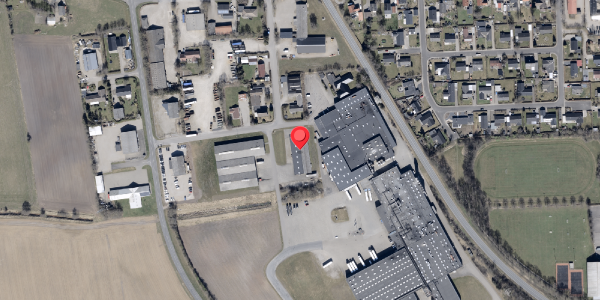 Oversvømmelsesrisiko fra vandløb på Industrivej 11, 6392 Bolderslev