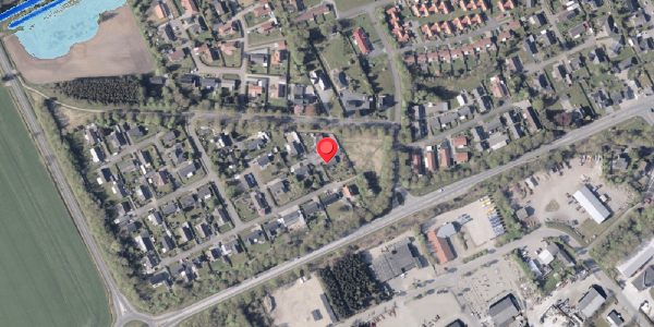 Oversvømmelsesrisiko fra vandløb på Rugmarken 21, 6360 Tinglev