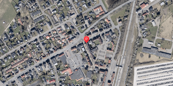 Oversvømmelsesrisiko fra vandløb på Stationsvej 2, 6360 Tinglev