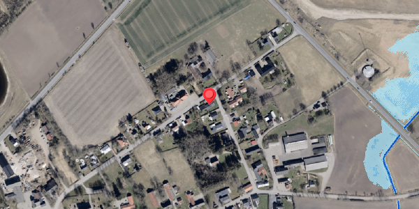 Oversvømmelsesrisiko fra vandløb på Uge Allegade 20, . , 6360 Tinglev
