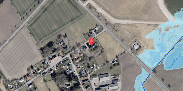 Oversvømmelsesrisiko fra vandløb på Uge Allegade 26, . , 6360 Tinglev