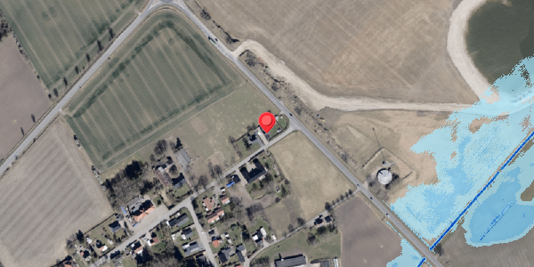 Oversvømmelsesrisiko fra vandløb på Uge Allegade 37, . , 6360 Tinglev