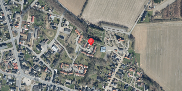 Oversvømmelsesrisiko fra vandløb på Museumsparken 21, 6623 Vorbasse
