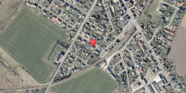 Oversvømmelsesrisiko fra vandløb på Juulsvej 8, 6855 Outrup