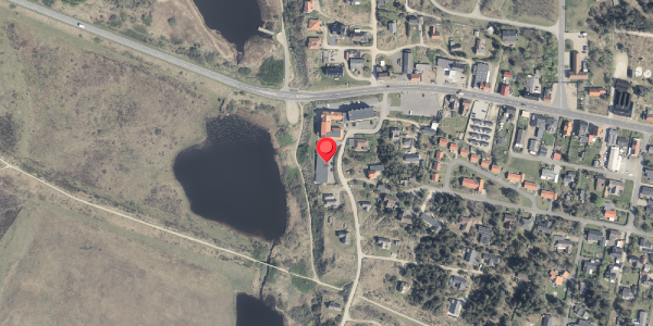 Oversvømmelsesrisiko fra vandløb på Redningsvejen 2E, 6830 Nørre Nebel